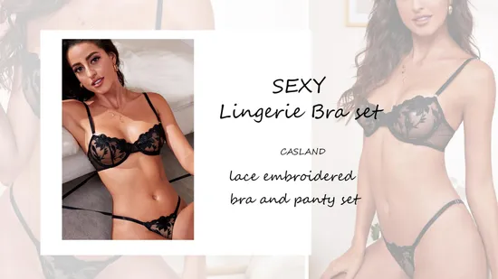 Sexy Black Plus Size Women&prime;s Underwear Lace Lingerie Women Wholesale Sexy Lingeries