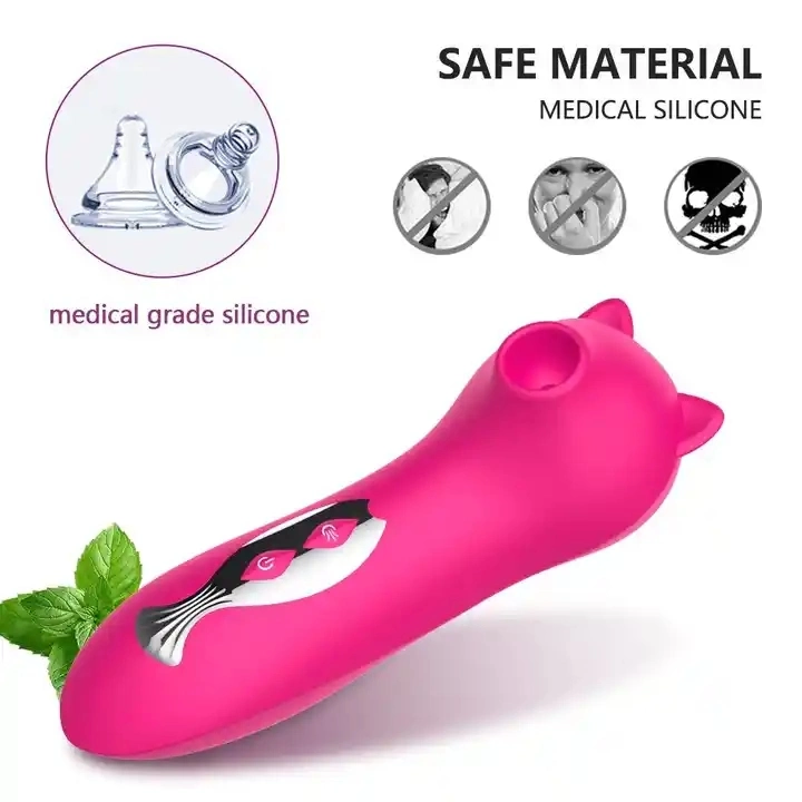 Female Stimulator Rose Vibrator Adult Oral Sex Toy Clit Sucker Vagina Sucking Vibrator