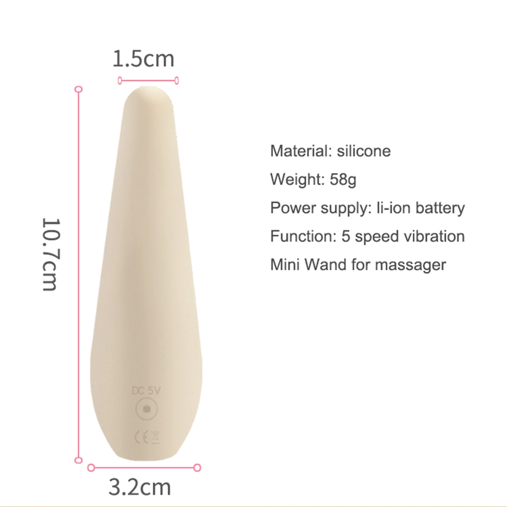 Handheld Mini Electric Women Vibrator Wand Massager Adult Sex Toys