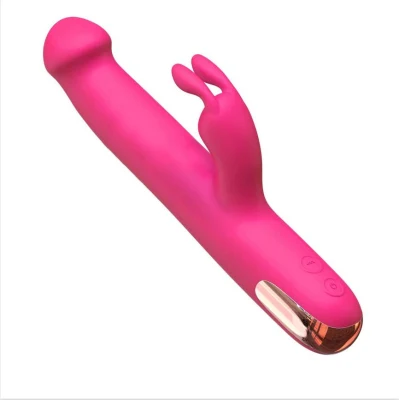 Bestseller 4 vibrierende austauschbare G-Punkt-Klitoris-Zauberstab-Massage-Vibrator-Sexspielzeug für Frauen