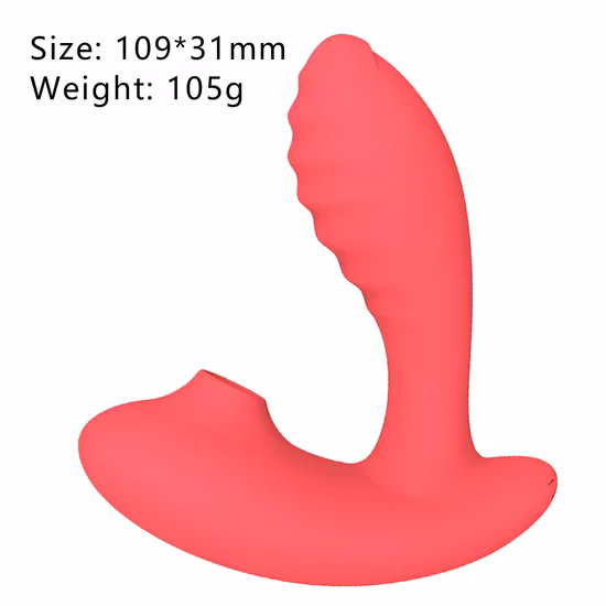 Stimulieren Sie die G-Punkt-Nippel und saugen Sie Vibrationen für Erwachsene